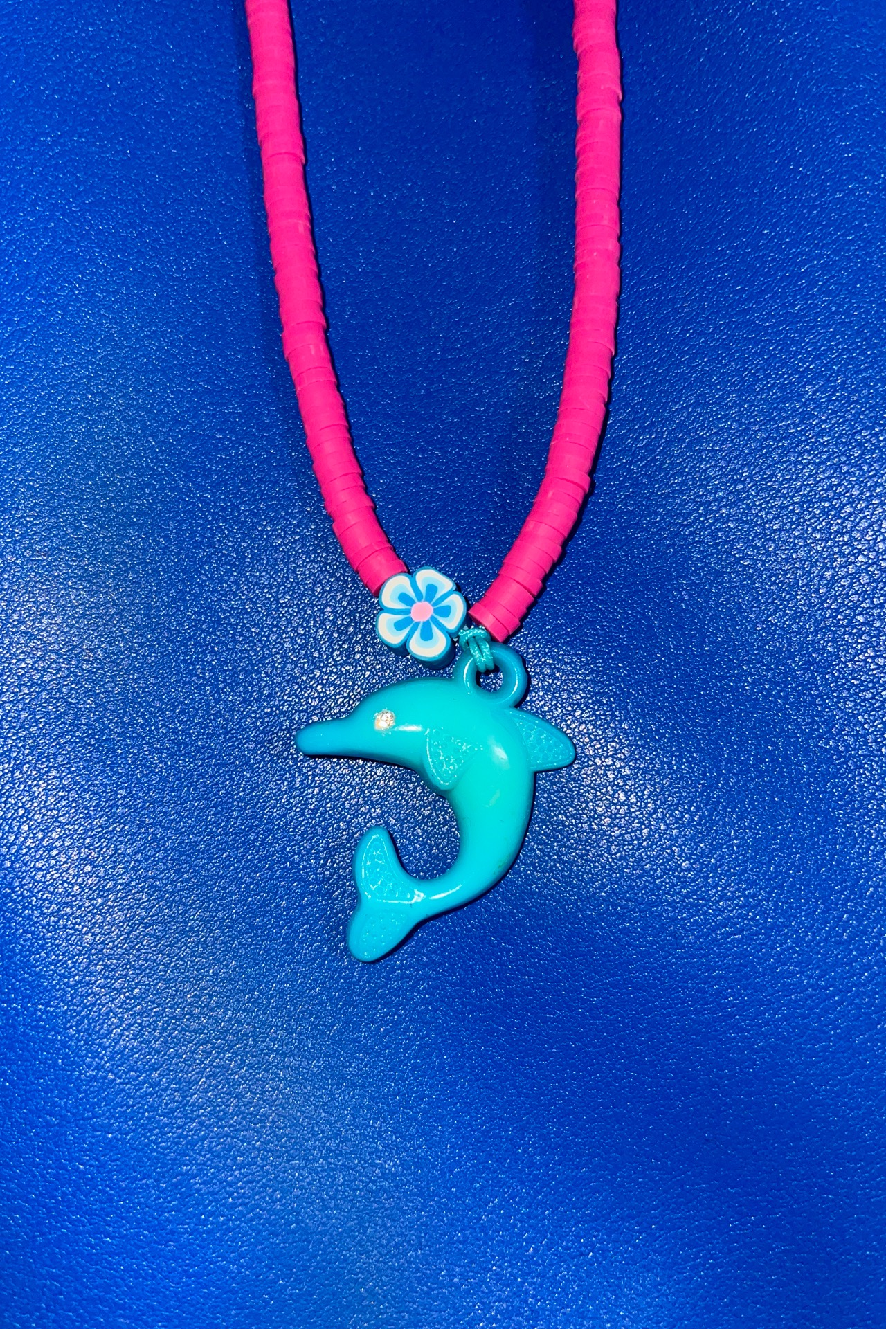 Cb Dolphin  Necklace | Flamingo