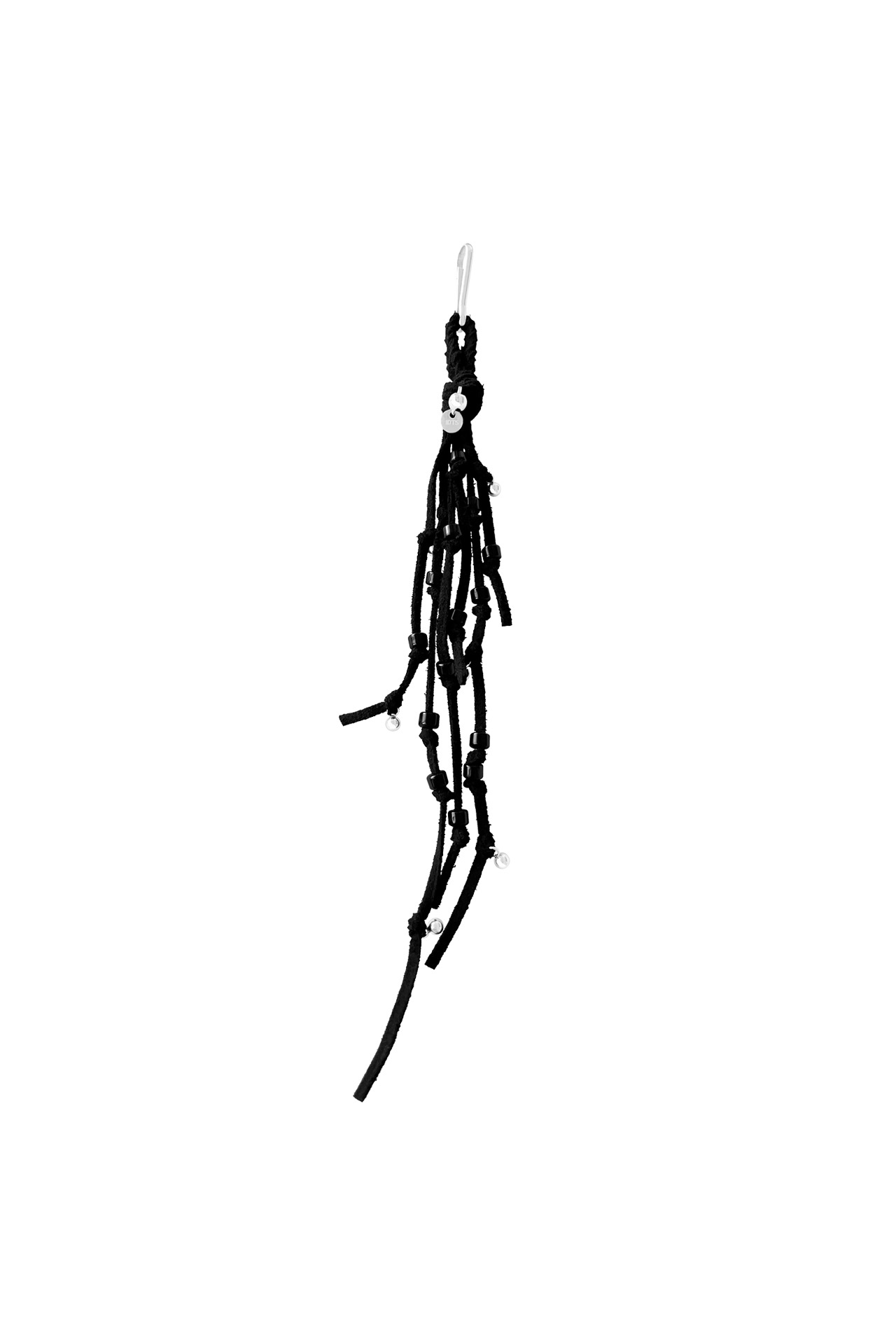 Ponytail Knot Key Ring | Black