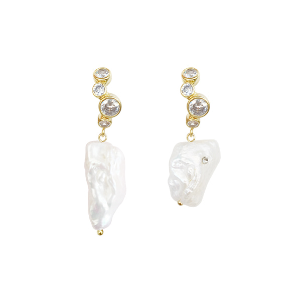 SOLE PEARL EARRING | WH